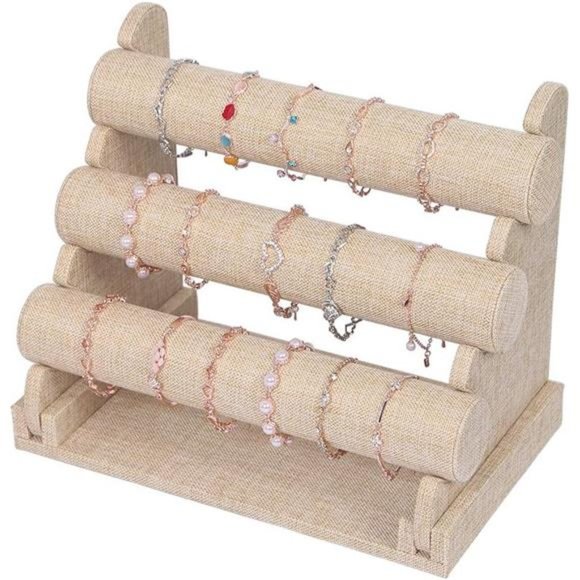 3 Tier Detachable Bracelet Holder, Luxury Watch Stand for Jewelry Organizer - Picture 1 of 6